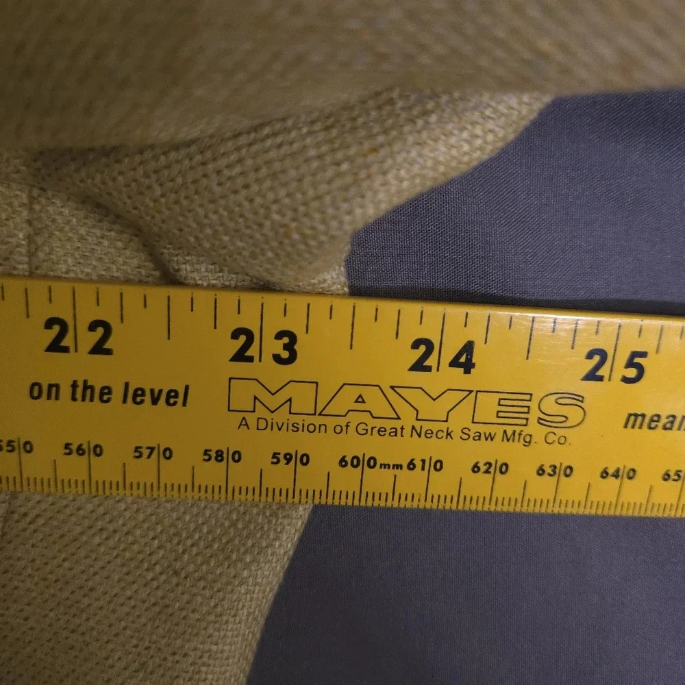 Joseph‎ Abboud American Soft Silk Wool Blend Sport Coat Blazer Tan Size 43L